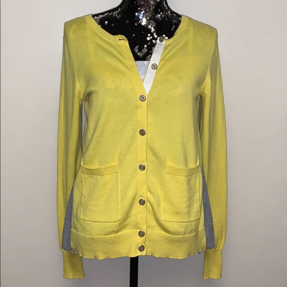 EUC CAbi Color-block Cardigan With Built-in Ca… - Picture 2 of 6